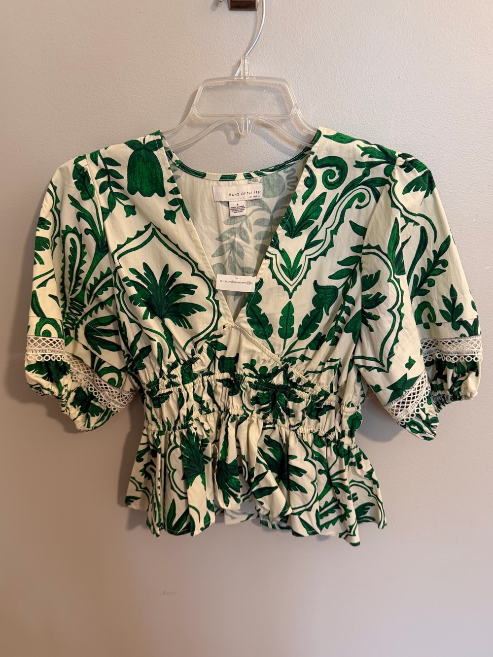 Band of The Free Floral Smocked Top - Picture 3 of 7